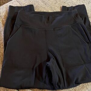 Lululemon Align Jogger Crop Pants *23" Black High Rise Nulu Size 4
